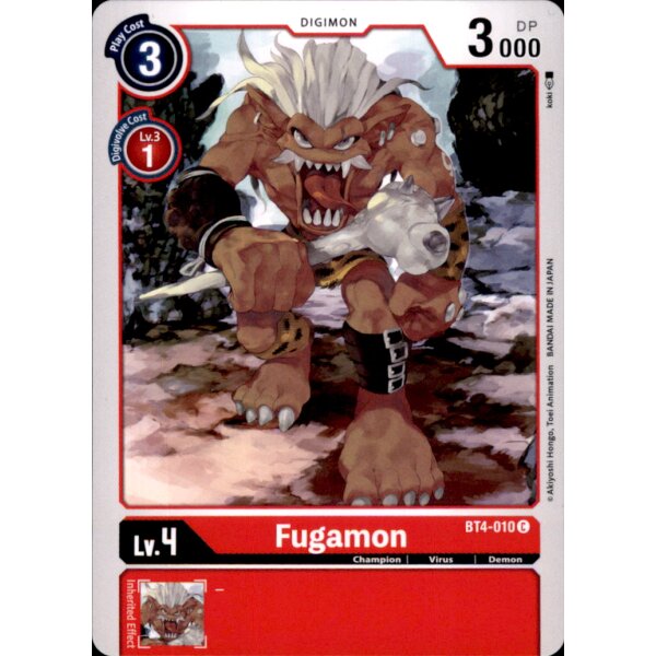 BT4-010 - Fugamon - Common