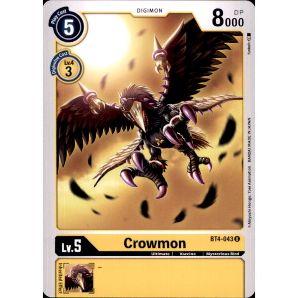 BT4-043 - Crowmon - Uncommon