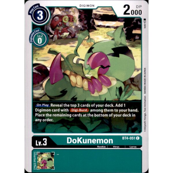 BT4-051 - DoKunemon - Common