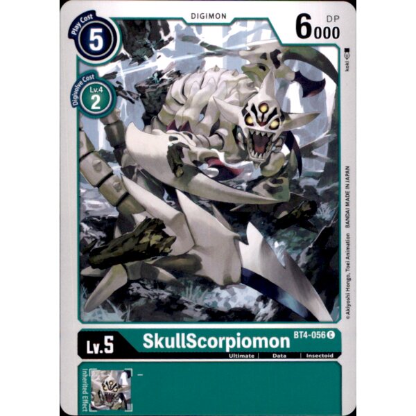 BT4-056 - SkullScorpiomon - Common