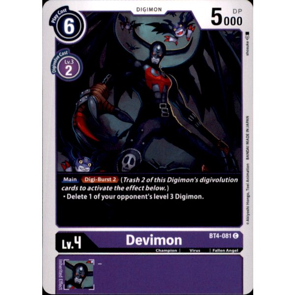 BT4-081 - Devimon - Common