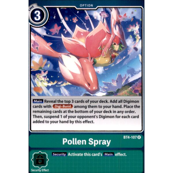 BT4-107 - Pollen Spray - Rare