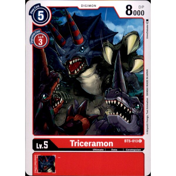 BT5-013 - Triceramon - Common