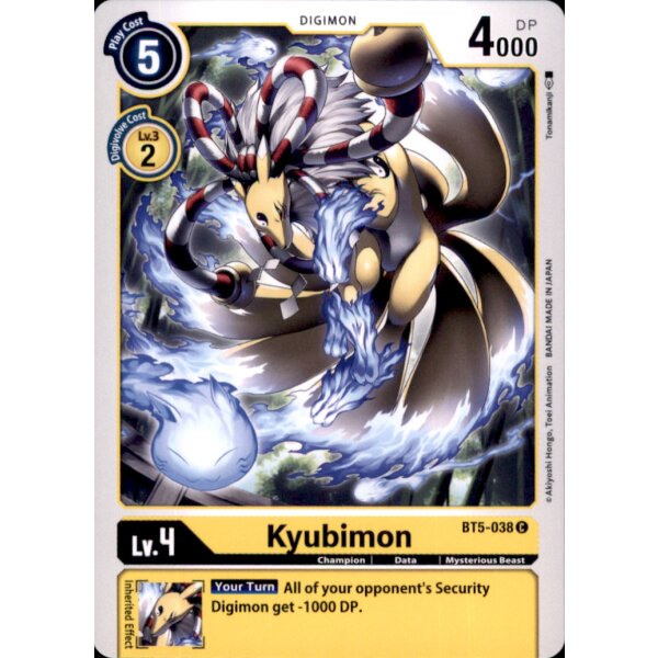 BT5-038 - Kyubimon - Common