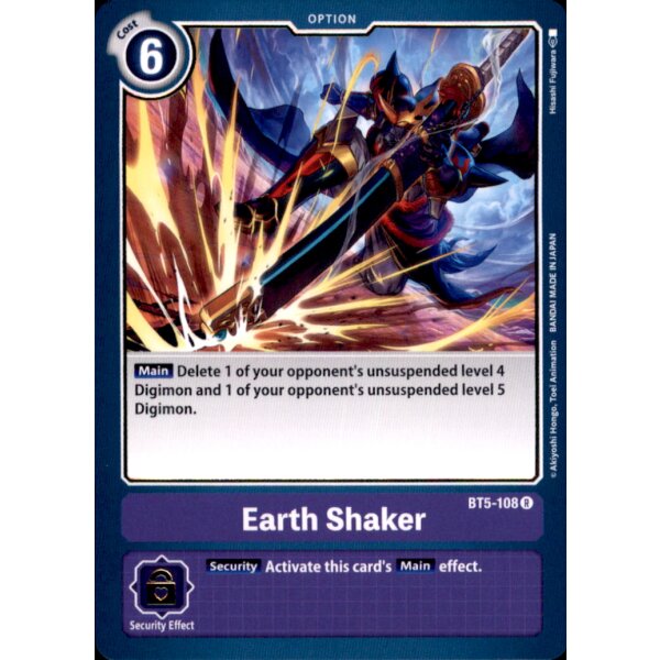 BT5-108 - Earth Shaker - Rare