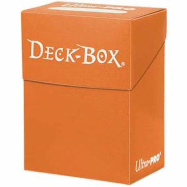 Orange Deck Box - Ultra Pro