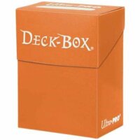 Orange Deck Box - Ultra Pro