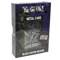 Yu-Gi-Oh! Black Luster Soldier Metal Card - Limited Edition