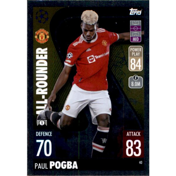 40 - Paul Pogba - All-Rounder - 2021/2022