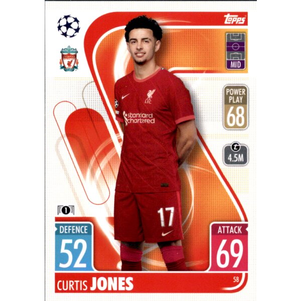 58 - Curtis Jones - 2021/2022