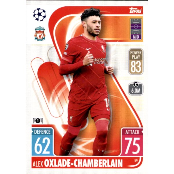 59 - Alex Oxlade-Chamberlain - 2021/2022