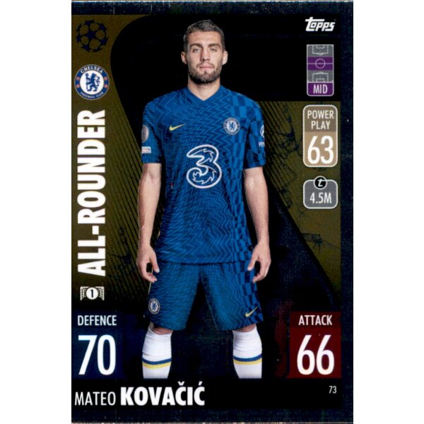 73 - Mateo Kovacic - All Rounder - 2021/2022