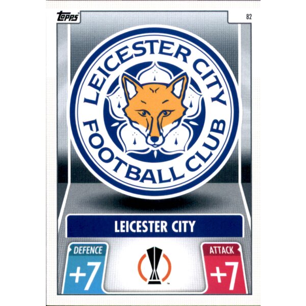 82 - Club Badge - Leicester City - 2021/2022