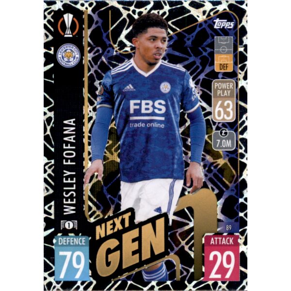 89 - Wesley Fofana - Next Gen - 2021/2022