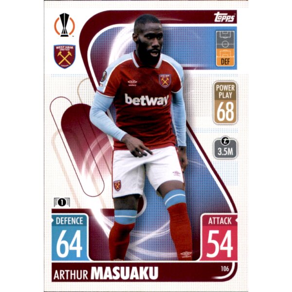 106 - Arthur Masuaku - 2021/2022