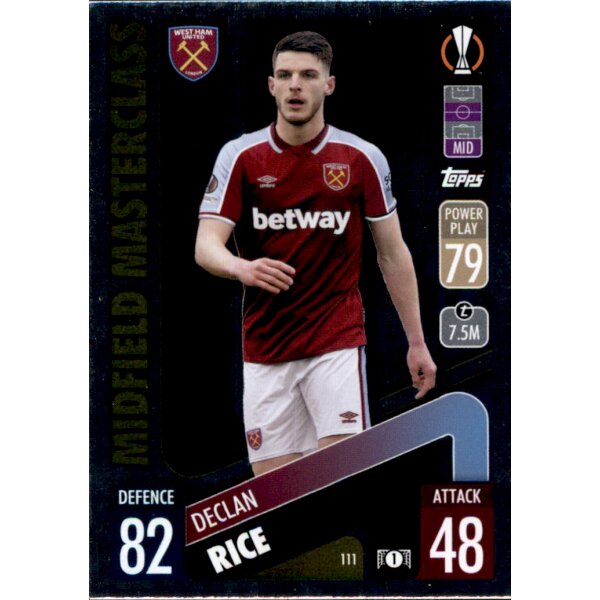 111 - Declan Rice - Midfield Masterclass - 2021/2022