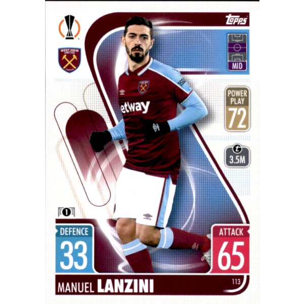 113 - Manuel Lanzini - 2021/2022