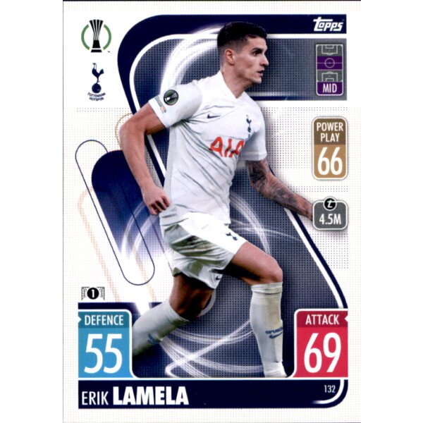 132 - Erik Lamela - 2021/2022