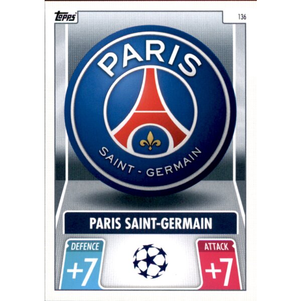 136 - Club Badge - Paris Saint-Germain - 2021/2022