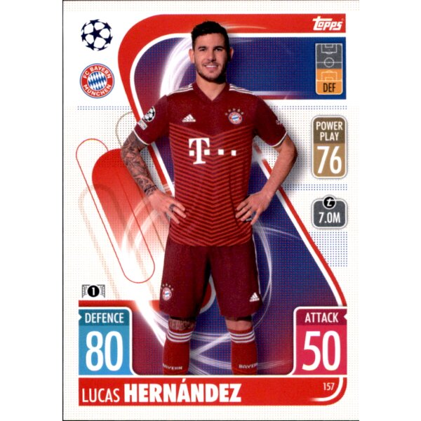 157 - Lucas Hernandez - 2021/2022