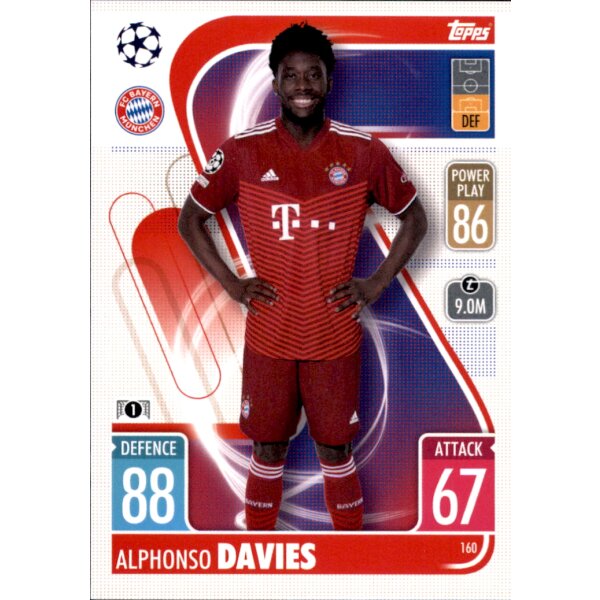 160 - Alphonso Davies - 2021/2022