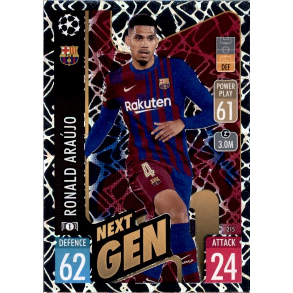 215 - Ronald Araujo - Next Gen - 2021/2022