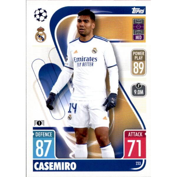 233 - Casemiro - 2021/2022