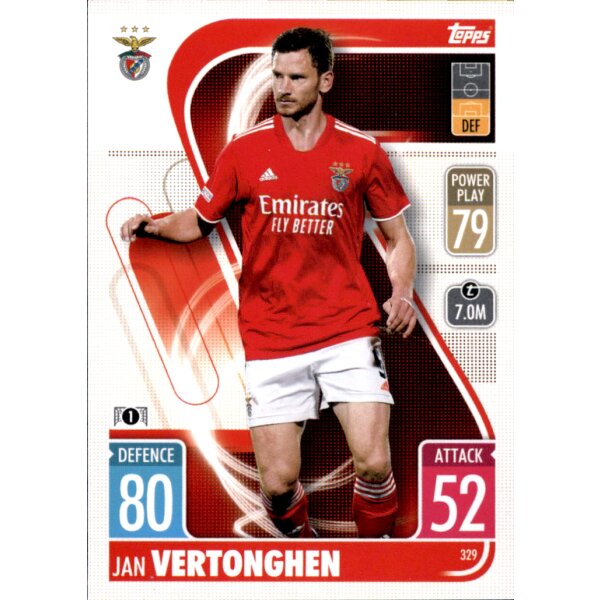 329 - Jan Vertonghen - 2021/2022