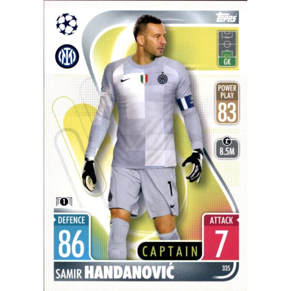 335 - Samir Handanovic - Captain - 2021/2022