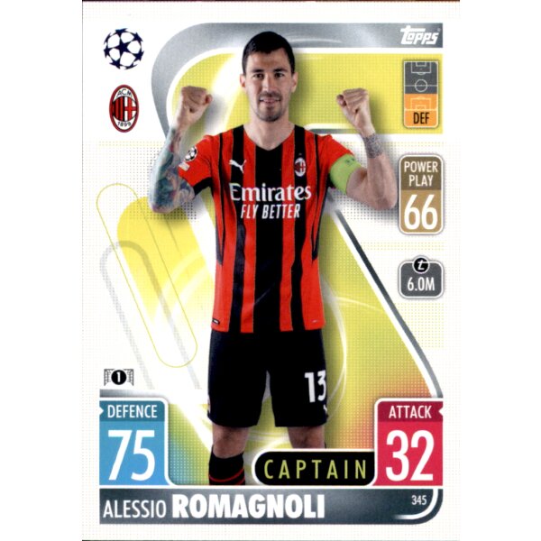 345 - Alessio Romagnoli - Captain - 2021/2022