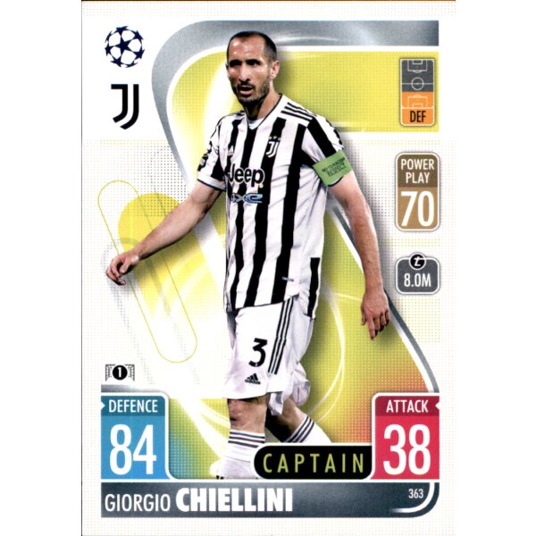 363 - Giorgio Chiellini - Captain - 2021/2022