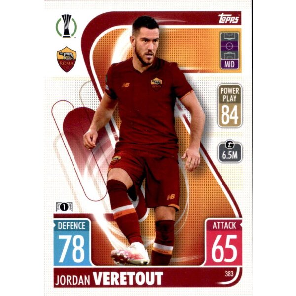 383 - Jordan Veretout - 2021/2022