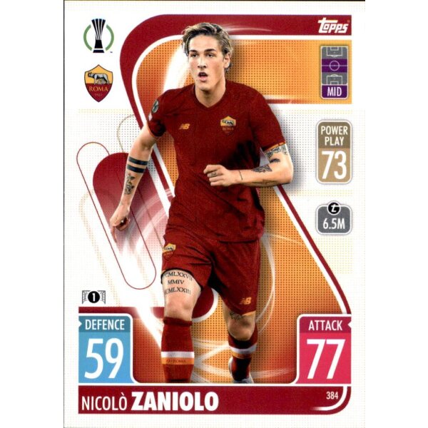 384 - Nicolo Zaniolo - 2021/2022