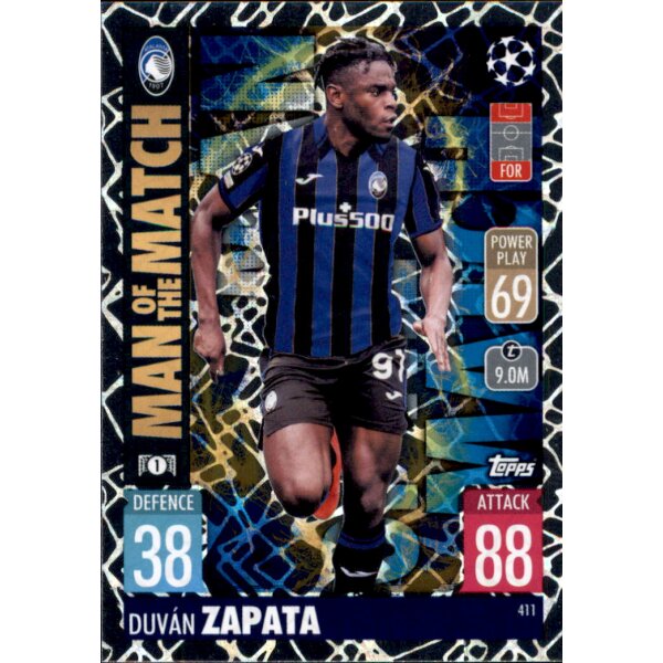 411 - Duzan Zapata - Man of the Match - 2021/2022