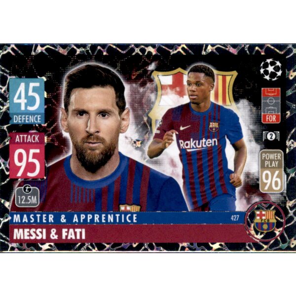 427 - Lionel Messi & Ansu Fati - Master & Apprentice - 2021/2022