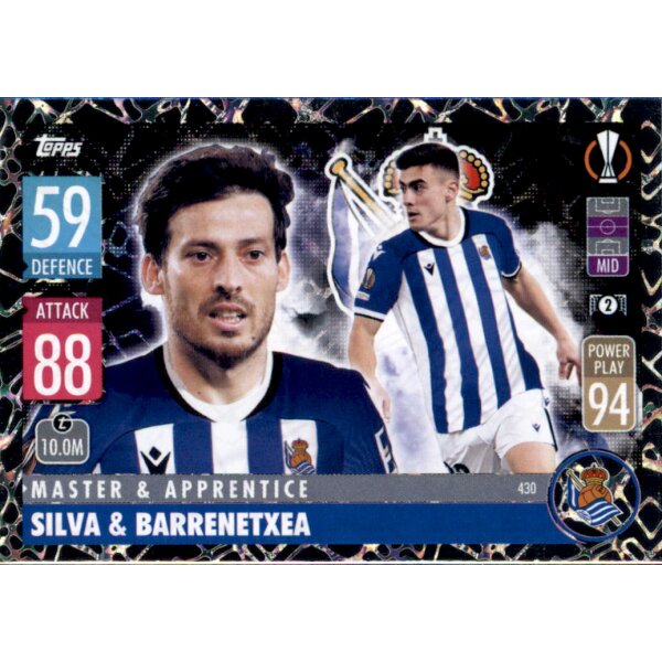 430 - David Silva & Ander Barrenetxea - Master & Apprentice - 2021/2022