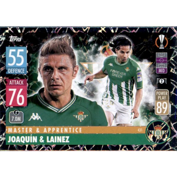 431 - Joaquin & Diego Lainez - Master & Apprentice - 2021/2022