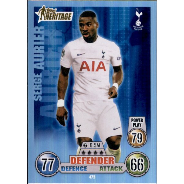 472 - Serge Aurier - Heritage - 2021/2022