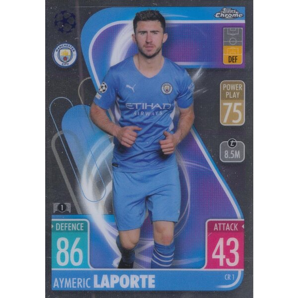 CR01 - Aymeric Laporte - Chrome Preview - 2021/2022