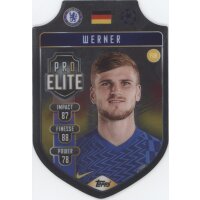 SH07 - Timo Werner - Chrome Pro Elite (Shield Die-Cut) -...