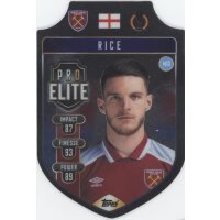 SH09 - Declan Rice - Chrome Pro Elite (Shield Die-Cut) -...