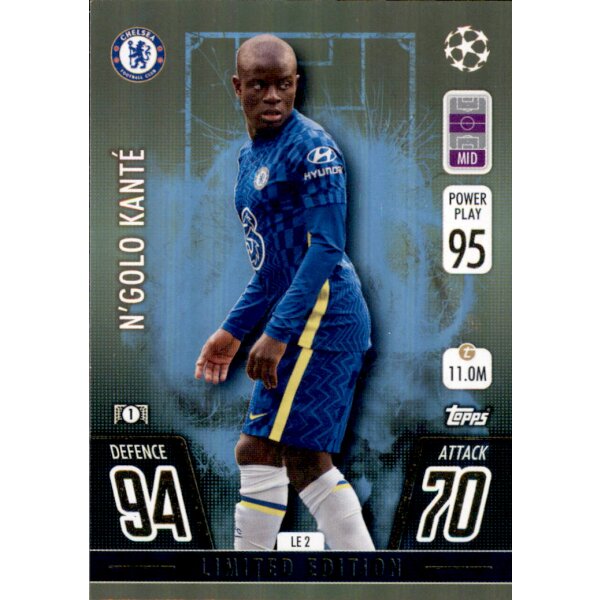 LE2 - NGolo Kante - Gold Limited Edition - 2021/2022