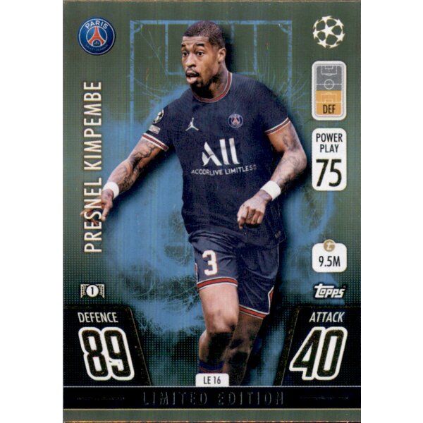 LE16 - Presnel Kimpembe - Gold Limited Edition - 2021/2022