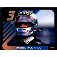 Sticker 64 - Daniel Ricciardo - Formula 1 Saison 2021