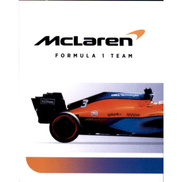 Sticker 67 - McLaren - Formula 1 Saison 2021