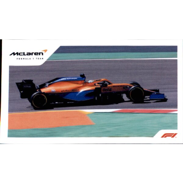 Sticker 70 - McLaren - Formula 1 Saison 2021