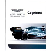 Sticker 77 - Aston Martin Cognizant - Formula 1 Saison 2021