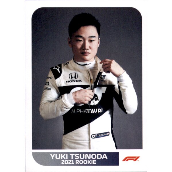 Sticker 118 - Yuki Tsunoda - Formula 1 Saison 2021