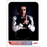 Sticker 119 - Fernando Alonso - Formula 1 Saison 2021