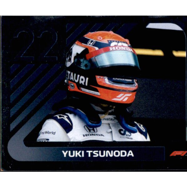 Sticker 152 - Yuki Tsunoda - Formula 1 Saison 2021